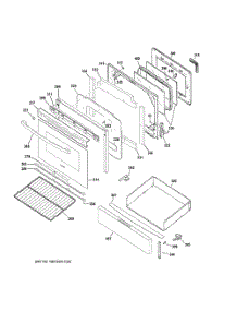 Door And Drawer Parts parts for Ge Range XGB635DEK3BB from AppliancePartsPros.com