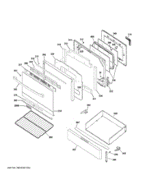 Door And Drawer Parts parts for Ge Range XGB635REK3SS from AppliancePartsPros.com
