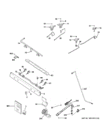 Gas Burner Parts parts for Ge Range XGBS400DM1BB from AppliancePartsPros.com
