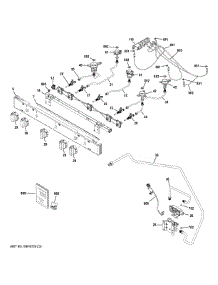 Gas Burner Parts parts for Ge Range XGF500PV2BB from AppliancePartsPros.com