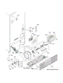 Machine Compartment parts for Ge Refrigerator XNE25JGKLFWW from AppliancePartsPros.com