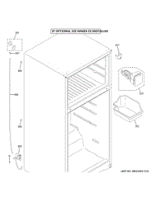 Ice Maker parts for Ge Refrigerator XRS16BGAFWP from AppliancePartsPros.com