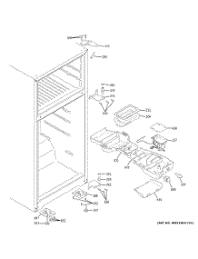 Fresh Food Section parts for Ge Refrigerator XRS16BGAFWP from AppliancePartsPros.com