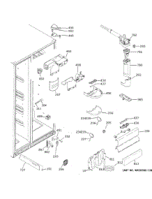 Fresh Food Section parts for Ge Refrigerator XSS25GSHMCSS from AppliancePartsPros.com