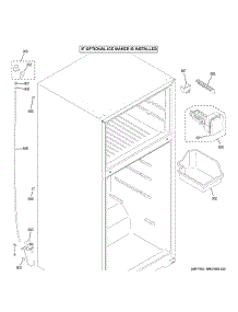 Ice Maker parts for Ge Refrigerator XTS18GTHSRWW from AppliancePartsPros.com