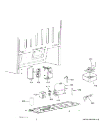 Machine Compartment parts for Ge Refrigerator XUF21DMRDWW from AppliancePartsPros.com