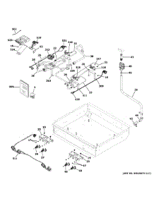 Gas & Burner Parts parts for Ge Cooktop ZDP304NT2SS from AppliancePartsPros.com