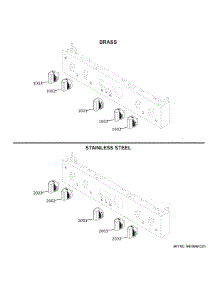 Monogram Customization parts for Ge Cooktop ZDP304NT2SS from AppliancePartsPros.com