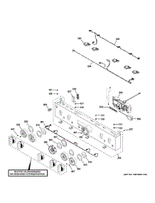 Control Panel parts for Ge Cooktop ZDP304NT2SS from AppliancePartsPros.com