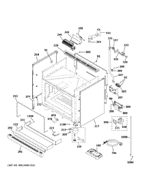 Body Parts parts for Ge Cooktop ZDP364NDN1SS from AppliancePartsPros.com