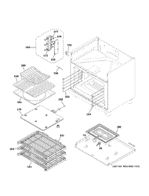 Oven Cavity Parts parts for Ge Cooktop ZDP364NDN1SS from AppliancePartsPros.com
