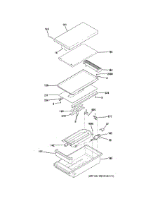 Griddle Assembly parts for Ge Cooktop ZDP364NDP8SS from AppliancePartsPros.com