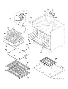 Oven Cavity Parts parts for Ge Cooktop ZDP364NDP8SS from AppliancePartsPros.com