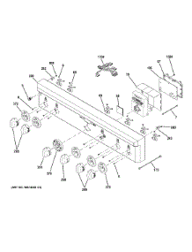 Control Panel parts for Ge Cooktop ZDP364NDP8SS from AppliancePartsPros.com