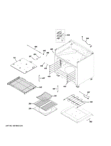 Oven Cavity Parts parts for Ge Cooktop ZDP366NT1SS from AppliancePartsPros.com