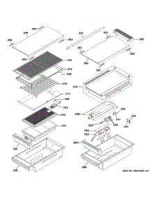 Grill & Griddle Assembly parts for Ge Cooktop ZDP484NGT1SS from AppliancePartsPros.com