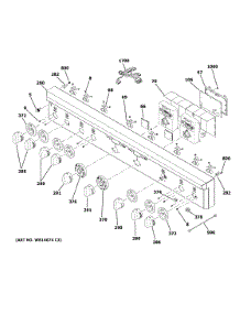 Control Panel parts for Ge Cooktop ZDP486NDN1SS from AppliancePartsPros.com