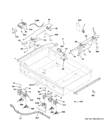 Gas Burner Parts parts for Ge Cooktop ZGP364NDN1SS from AppliancePartsPros.com