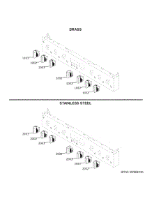 Monogram Customization parts for Ge Cooktop ZGP366NT2SS from AppliancePartsPros.com