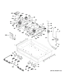 Gas & Burner Parts parts for Ge Cooktop ZGP366NT2SS from AppliancePartsPros.com