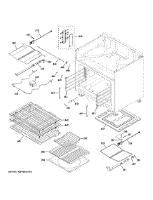 Oven Cavity Parts parts for Ge Cooktop ZGP366NT2SS from AppliancePartsPros.com