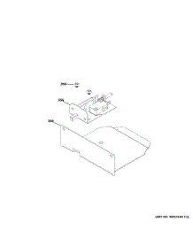 Door Lock parts for Ge Cooktop ZGP366NT2SS from AppliancePartsPros.com
