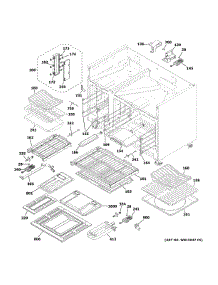 Oven Cavity Parts parts for Ge Cooktop ZGP486NDN1SS from AppliancePartsPros.com