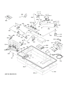 Gas Burner Parts parts for Ge Cooktop ZGU36ESL3SS from AppliancePartsPros.com