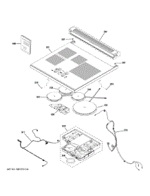 Cooktop parts for Ge Range ZHP304ETV2SS from AppliancePartsPros.com