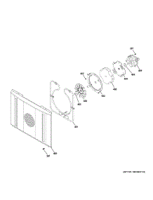 Convection Fan parts for Ge Range ZHP365ETV2SS from AppliancePartsPros.com