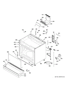Body Parts parts for Ge Range ZHP365ETV2SS from AppliancePartsPros.com