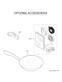 Optional Accessories parts for Ge Cooktop ZHU36RST2SS from AppliancePartsPros.com