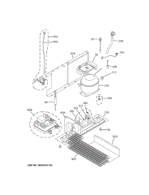 Machine Compartment parts for Ge Refrigerator ZIBI240HCII from AppliancePartsPros.com