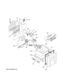 Freezer Controls Components parts for Ge Refrigerator ZIBS240HASS from AppliancePartsPros.com