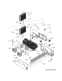Machine Compartment parts for Ge Refrigerator ZIC30GNNAII from AppliancePartsPros.com