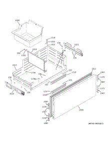 Freezer Drawer parts for Ge Refrigerator ZIC363IPVBRH from AppliancePartsPros.com
