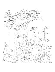 Case Parts parts for Ge Refrigerator ZIC363IPVBRH from AppliancePartsPros.com