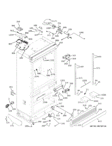 Case Parts parts for Ge Refrigerator ZIC363NBVBRH from AppliancePartsPros.com