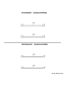 Monogram Customization parts for Ge Refrigerator ZIDS240NCSS from AppliancePartsPros.com