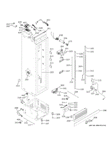 Case Parts parts for Ge Refrigerator ZIF361NPRCII from AppliancePartsPros.com