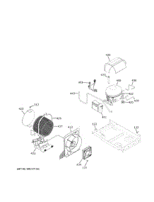 Machine Compartment parts for Ge Refrigerator ZIF361NPRCII from AppliancePartsPros.com