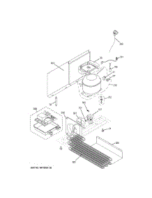 Machine Compartment parts for Ge Refrigerator ZIFI240HBII from AppliancePartsPros.com