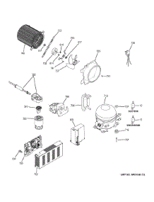 Machine Compartment parts for Ge Refrigerator ZIPP360NHBSS from AppliancePartsPros.com