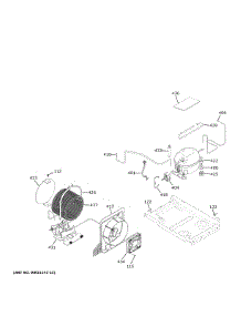 Machine Compartment parts for Ge Refrigerator ZIR301NBRAII from AppliancePartsPros.com