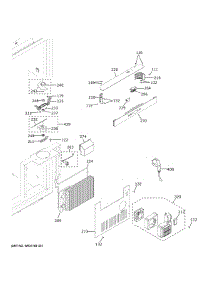 Fresh Food Section parts for Ge Refrigerator ZIR361NBRDII from AppliancePartsPros.com