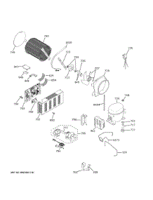 Machine Compartment parts for Ge Refrigerator ZISS480NNGSS from AppliancePartsPros.com