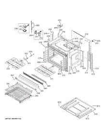 Lower Oven parts for Ge Wall Oven ZKD90DPSN4SS from AppliancePartsPros.com