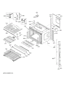 Upper Oven parts for Ge Wall Oven ZTD90DPSN4SS from AppliancePartsPros.com