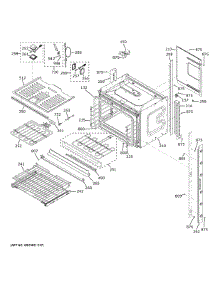 Upper Oven parts for Ge Wall Oven ZTD90DSSN2SS from AppliancePartsPros.com