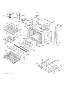 Lower Oven parts for Ge Wall Oven ZTD90DSSN2SS from AppliancePartsPros.com